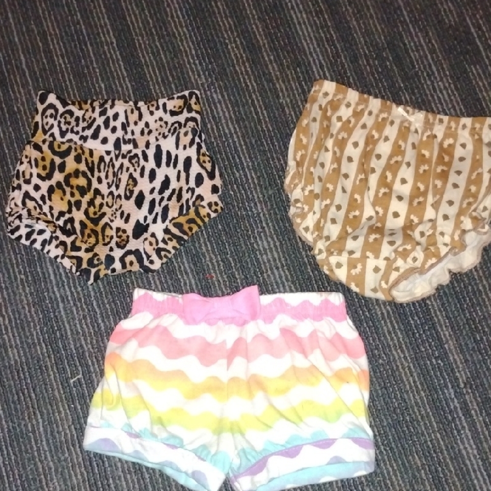 Colorful Kids Shorts Set